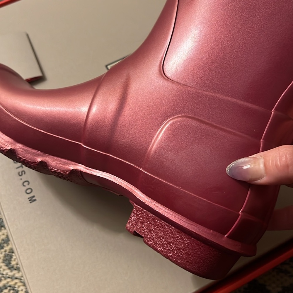 Women’s Hunter Original Short Nebula Boots Brand New in Box - Picture 14 of 16
